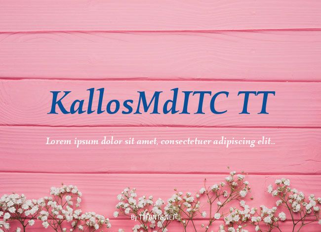 KallosMdITC TT example